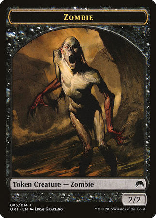 Zombie Token [Magic Origins Tokens] | GnG Games