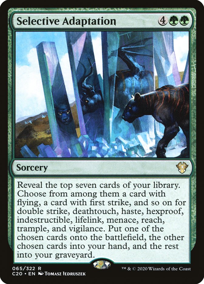 Selective Adaptation [Commander 2020] | GnG Games