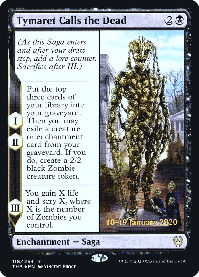 Tymaret Calls the Dead [Theros Beyond Death Prerelease Promos] | GnG Games