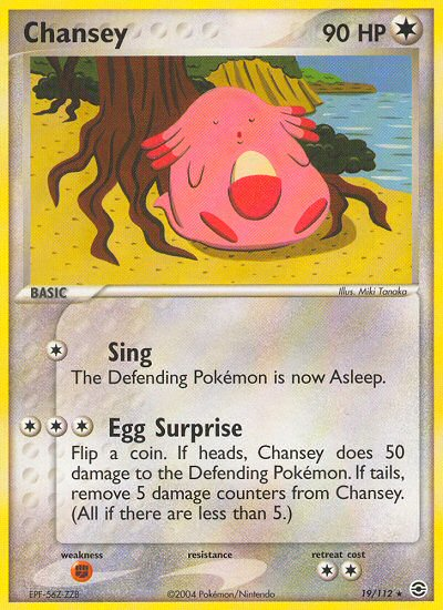 Chansey (19/112) [EX: FireRed & LeafGreen] | GnG Games