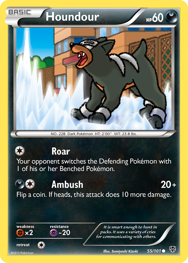 Houndour (55/101) [Black & White: Plasma Blast] | GnG Games