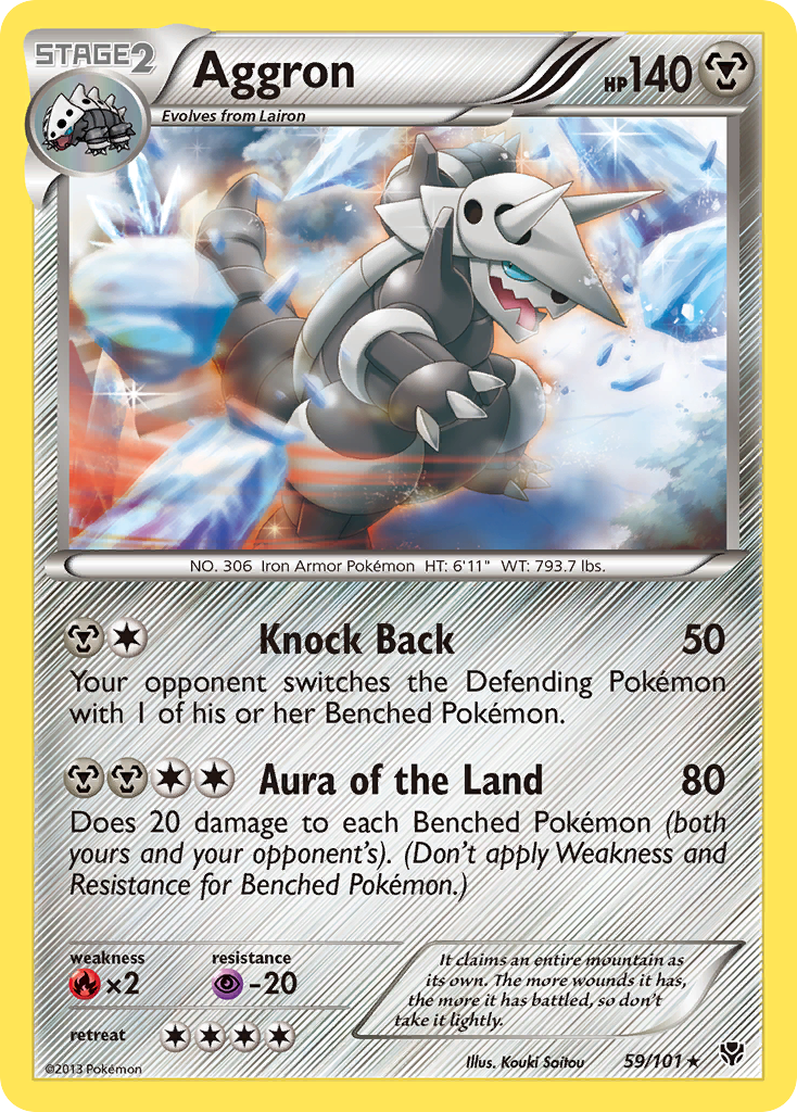 Aggron (59/101) [Black & White: Plasma Blast] | GnG Games