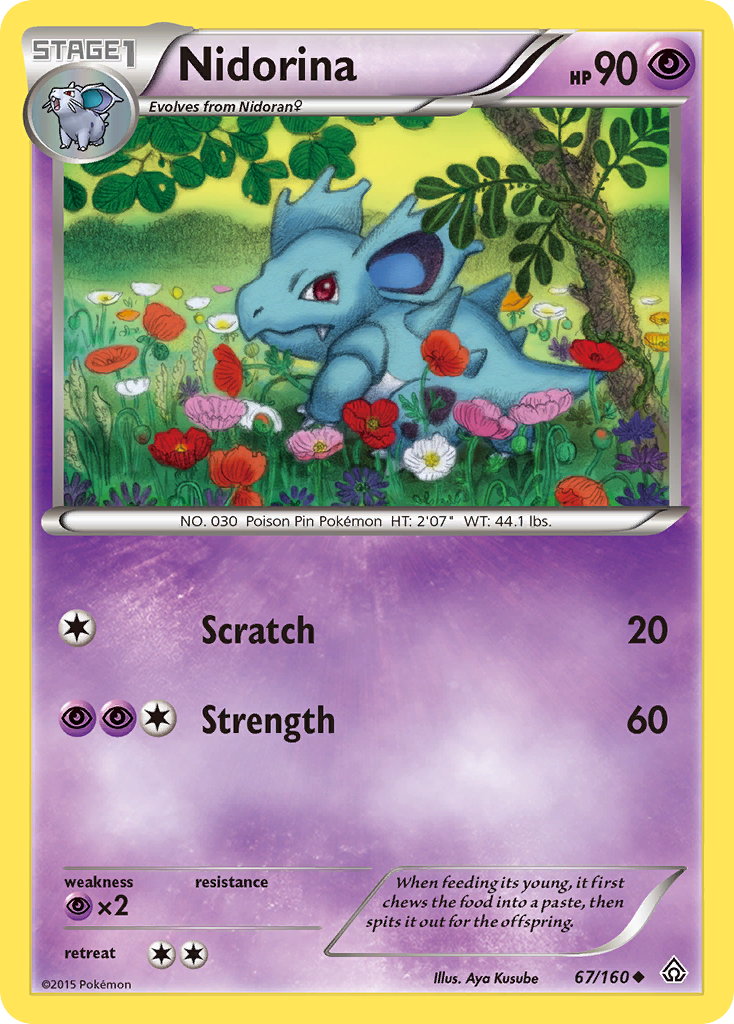 Nidorina (67/160) [XY: Primal Clash] | GnG Games