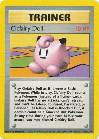 Clefairy Doll (70/102) [Base Set Unlimited] | GnG Games