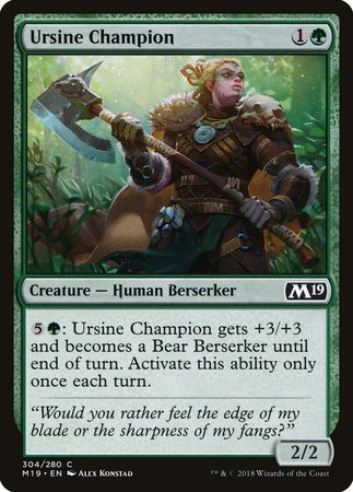 Ursine Champion [Core Set 2019] | GnG Games