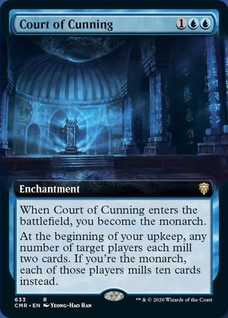 Court of Cunning (Extended Art) [Commander Legends] | GnG Games