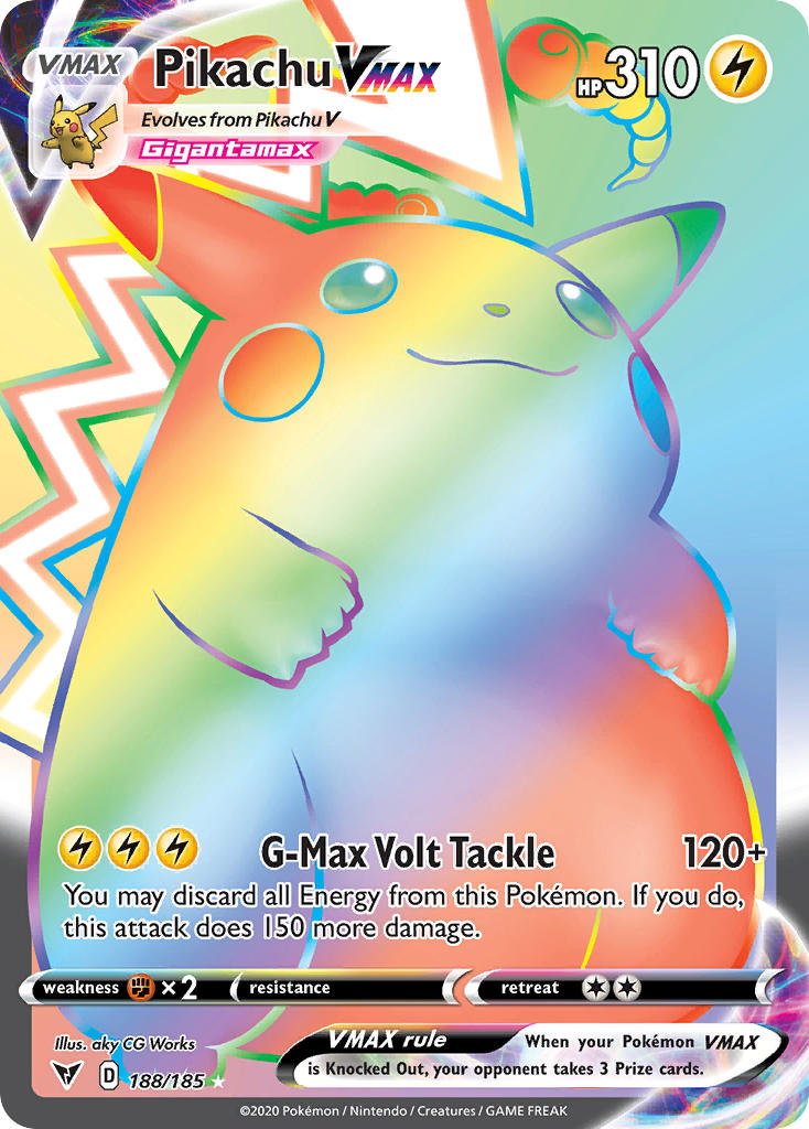 Pikachu VMAX (188/185) [Sword & Shield: Vivid Voltage] | GnG Games