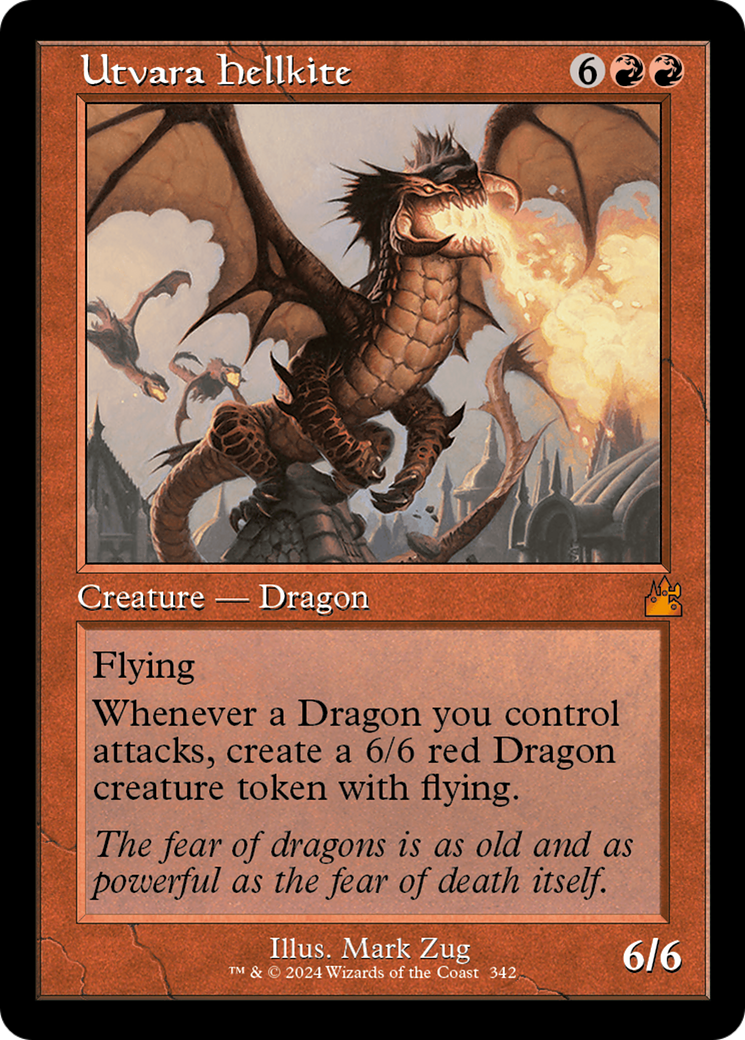 Utvara Hellkite (Retro Frame) [Ravnica Remastered] | GnG Games