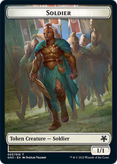 Soldier // Drake Double-Sided Token [Game Night: Free-for-All Tokens] | GnG Games