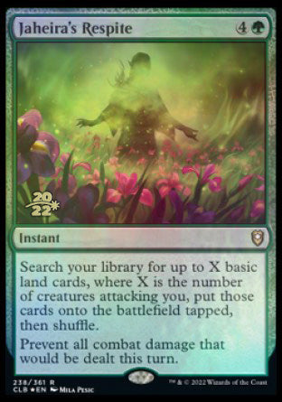 Jaheira's Respite [Commander Legends: Battle for Baldur's Gate Prerelease Promos] | GnG Games
