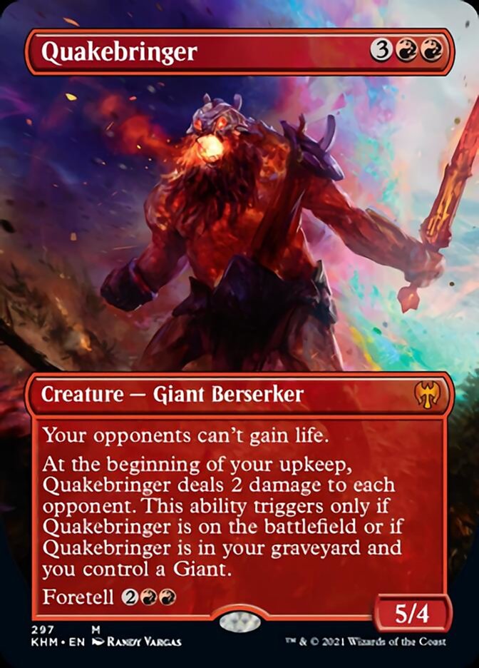 Quakebringer (Borderless Alternate Art) [Kaldheim] | GnG Games