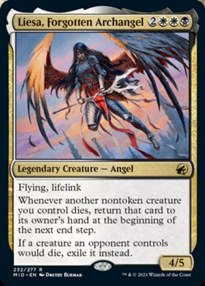 Liesa, Forgotten Archangel [Innistrad: Midnight Hunt] | GnG Games