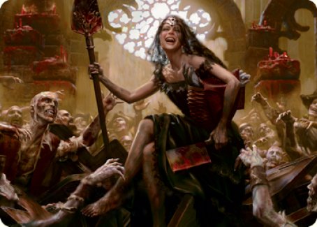 Gisa, Glorious Resurrector Art Card [Innistrad: Midnight Hunt Art Series] | GnG Games