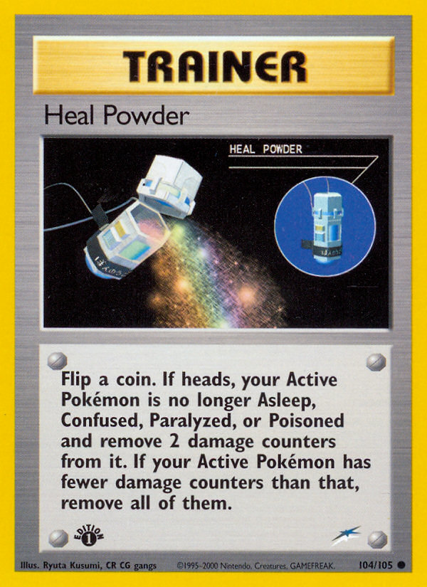 Heal Powder (104/105) [Neo Destiny 1st Edition] | GnG Games