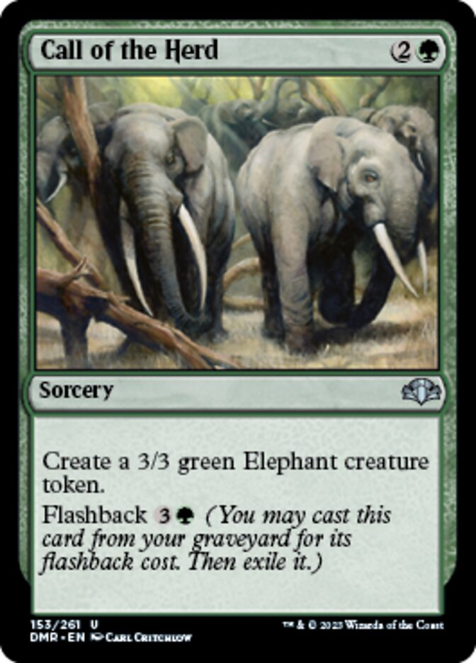 Call of the Herd [Dominaria Remastered] | GnG Games
