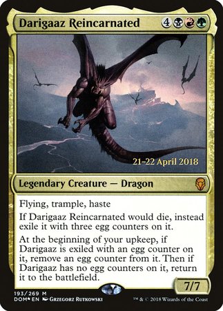 Darigaaz Reincarnated [Dominaria Promos] | GnG Games