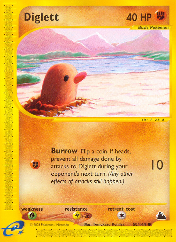 Diglett (50/144) [Skyridge] | GnG Games