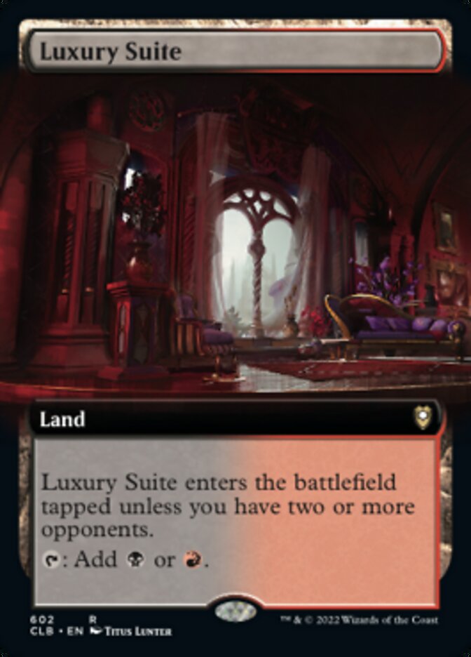 Luxury Suite (Extended Art) [Commander Legends: Battle for Baldur's Gate] | GnG Games