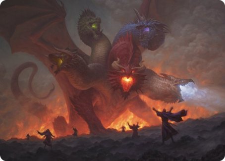 Tiamat Art Card [Dungeons & Dragons: Adventures in the Forgotten Realms Art Series] | GnG Games