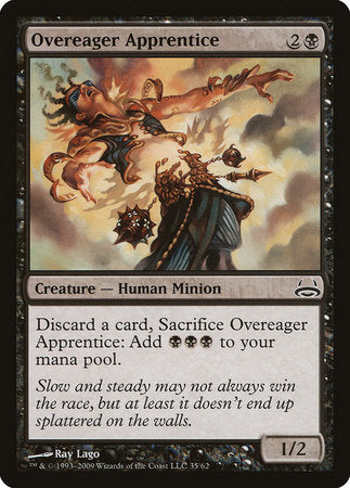 Overeager Apprentice [Duel Decks: Divine vs. Demonic] | GnG Games