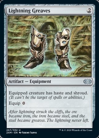 Lightning Greaves [Double Masters] | GnG Games