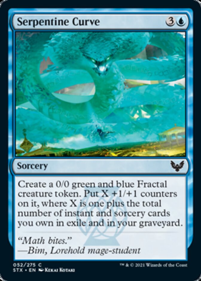 Serpentine Curve [Strixhaven: School of Mages] | GnG Games