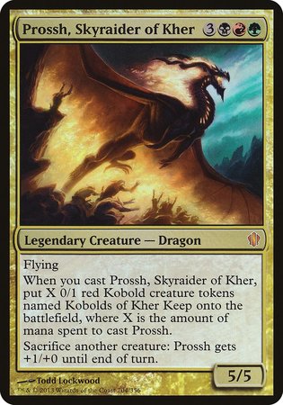 Prossh, Skyraider of Kher (Commander 2013) [Commander 2013 Oversized] | GnG Games