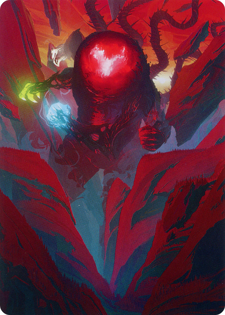 Omnath, Locus of All Art Card (62) [March of the Machine Art Series] | GnG Games
