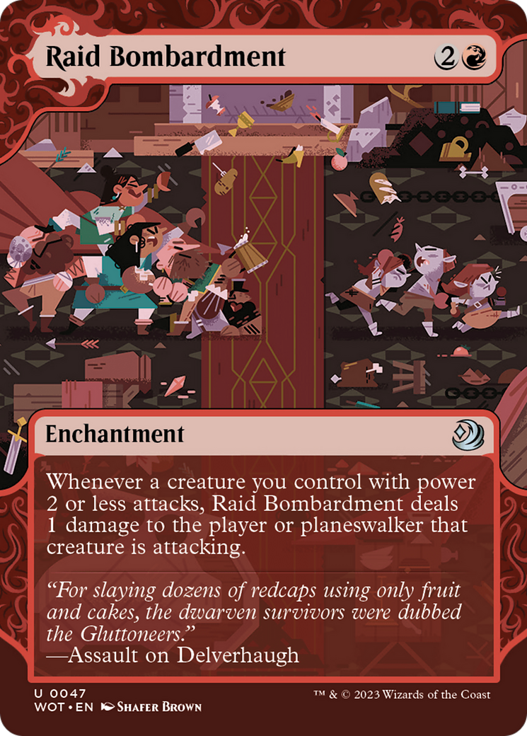 Raid Bombardment [Wilds of Eldraine: Enchanting Tales] | GnG Games