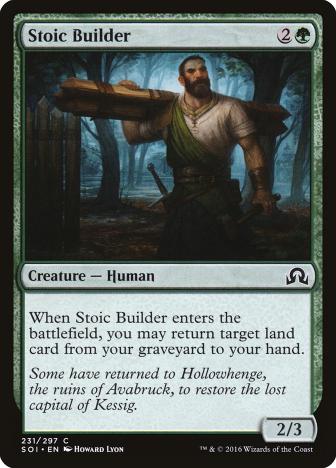 Stoic Builder [Shadows over Innistrad] | GnG Games