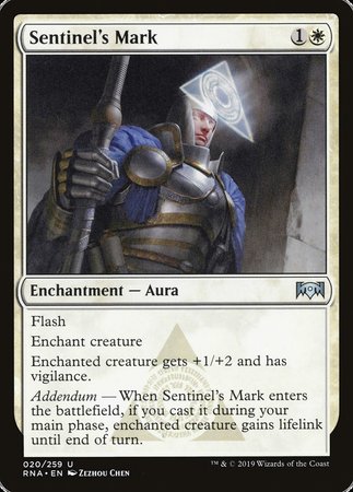 Sentinel's Mark [Ravnica Allegiance] | GnG Games