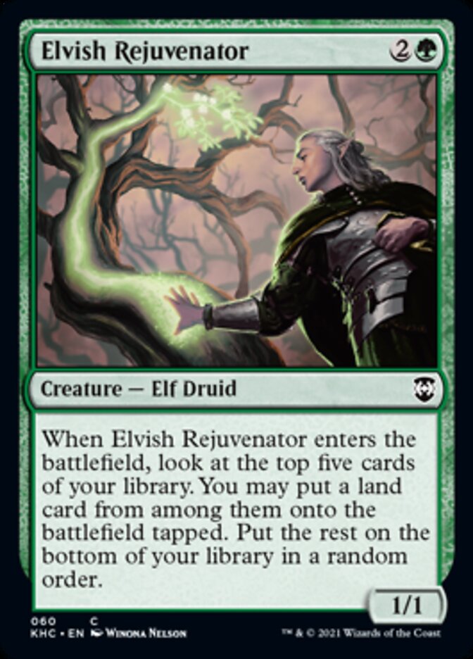 Elvish Rejuvenator [Kaldheim Commander] | GnG Games