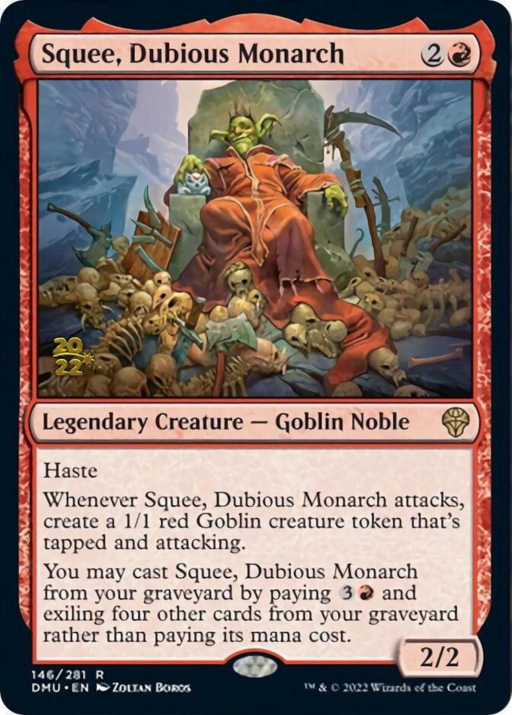 Squee, Dubious Monarch [Dominaria United Prerelease Promos] | GnG Games