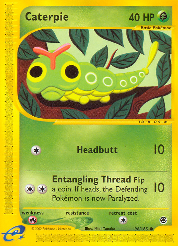 Caterpie (96/165) [Expedition: Base Set] | GnG Games