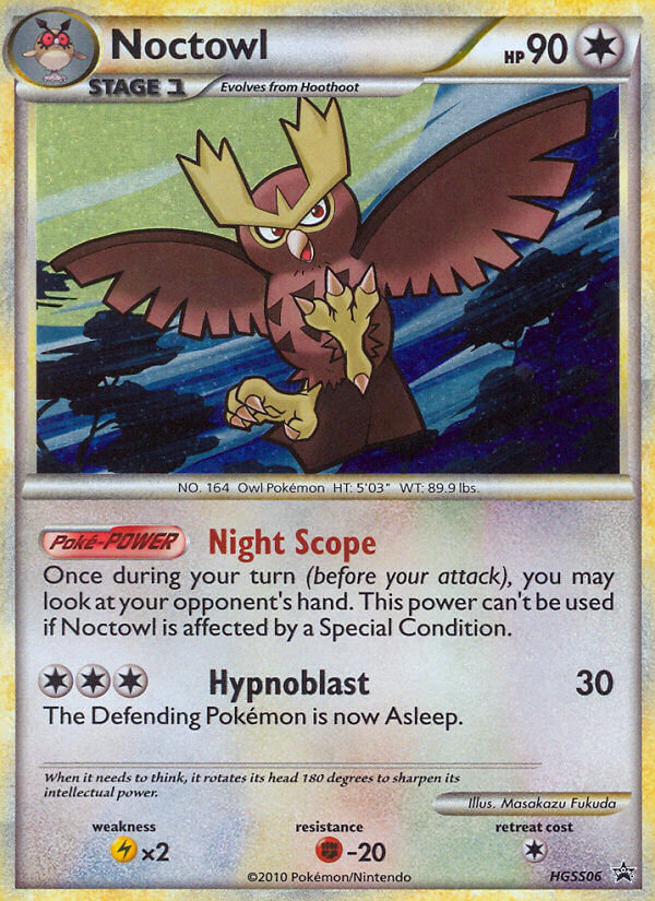 Noctowl (HGSS06) [HeartGold & SoulSilver: Black Star Promos] | GnG Games