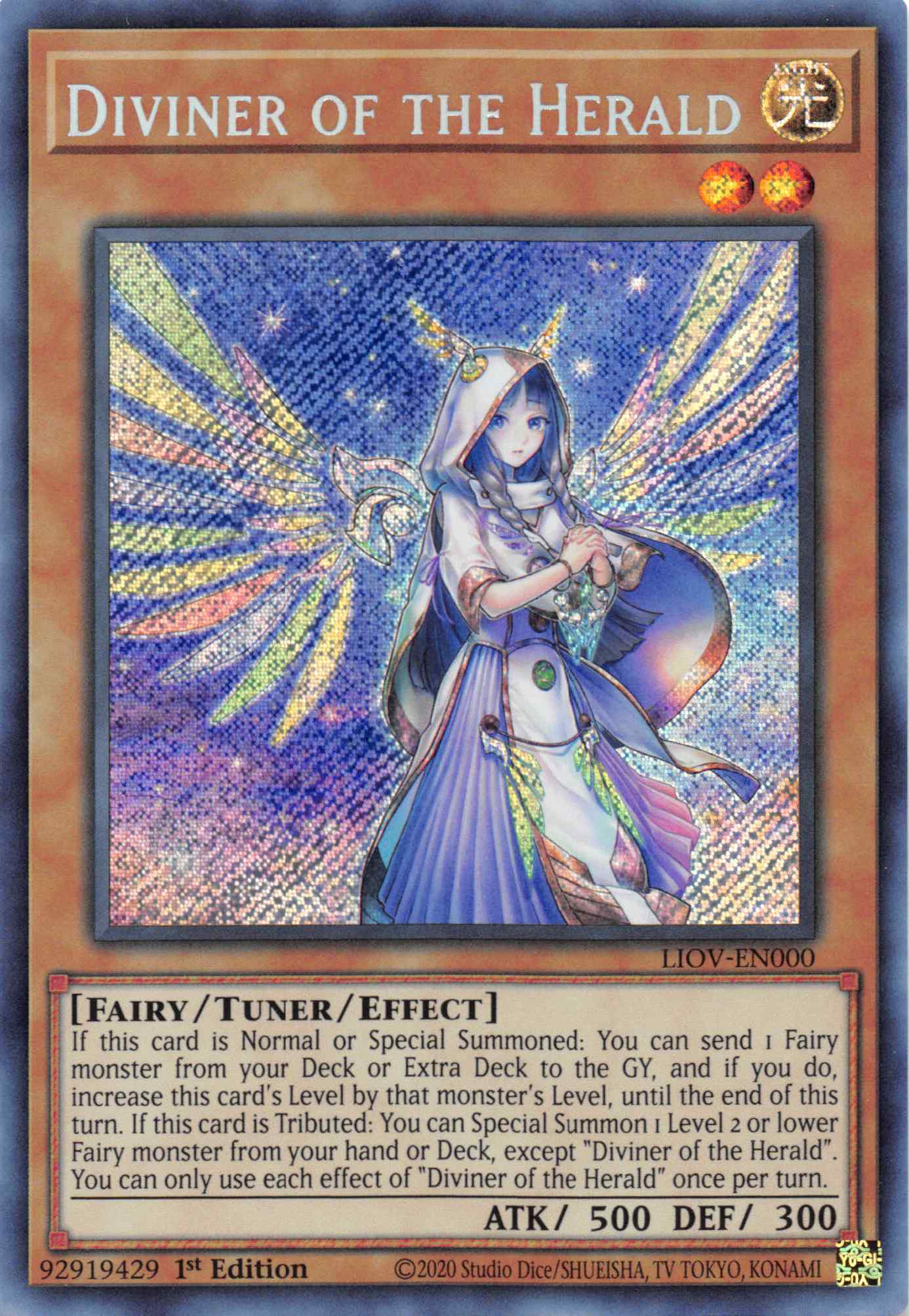 Diviner of the Herald [LIOV-EN000] Secret Rare | GnG Games