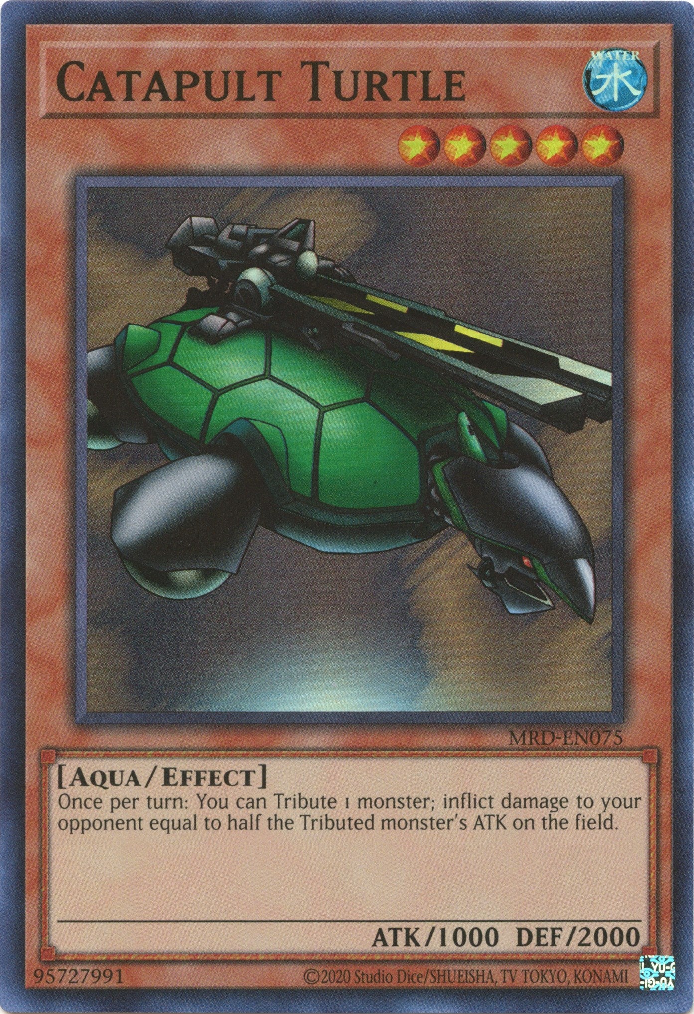 Catapult Turtle (25th Anniversary) [MRD-EN075] Super Rare | GnG Games