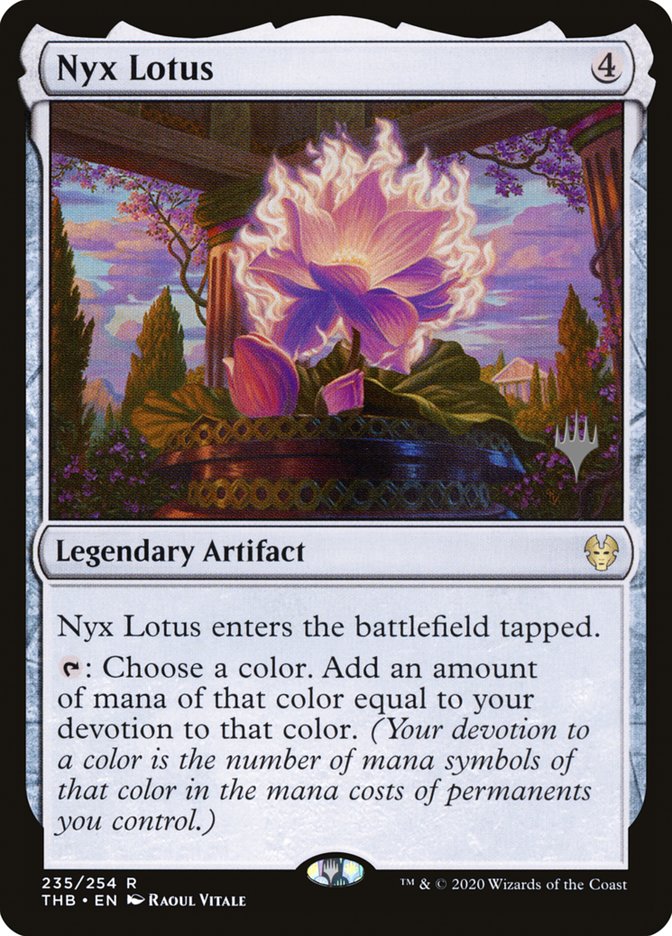 Nyx Lotus (Promo Pack) [Theros Beyond Death Promos] | GnG Games