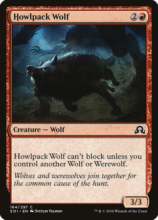 Howlpack Wolf [Shadows over Innistrad] | GnG Games