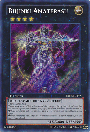 Bujinki Amaterasu [PRIO-EN052] Secret Rare | GnG Games