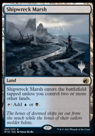 Shipwreck Marsh (Promo Pack) [Innistrad: Midnight Hunt Promos] | GnG Games