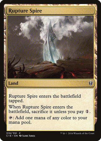 Rupture Spire [Commander 2016] | GnG Games