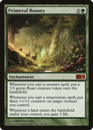 Primeval Bounty [Magic 2014] | GnG Games