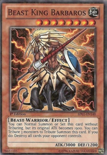 Beast King Barbaros [BP01-EN148] Starfoil Rare | GnG Games