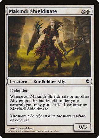 Makindi Shieldmate [Zendikar] | GnG Games