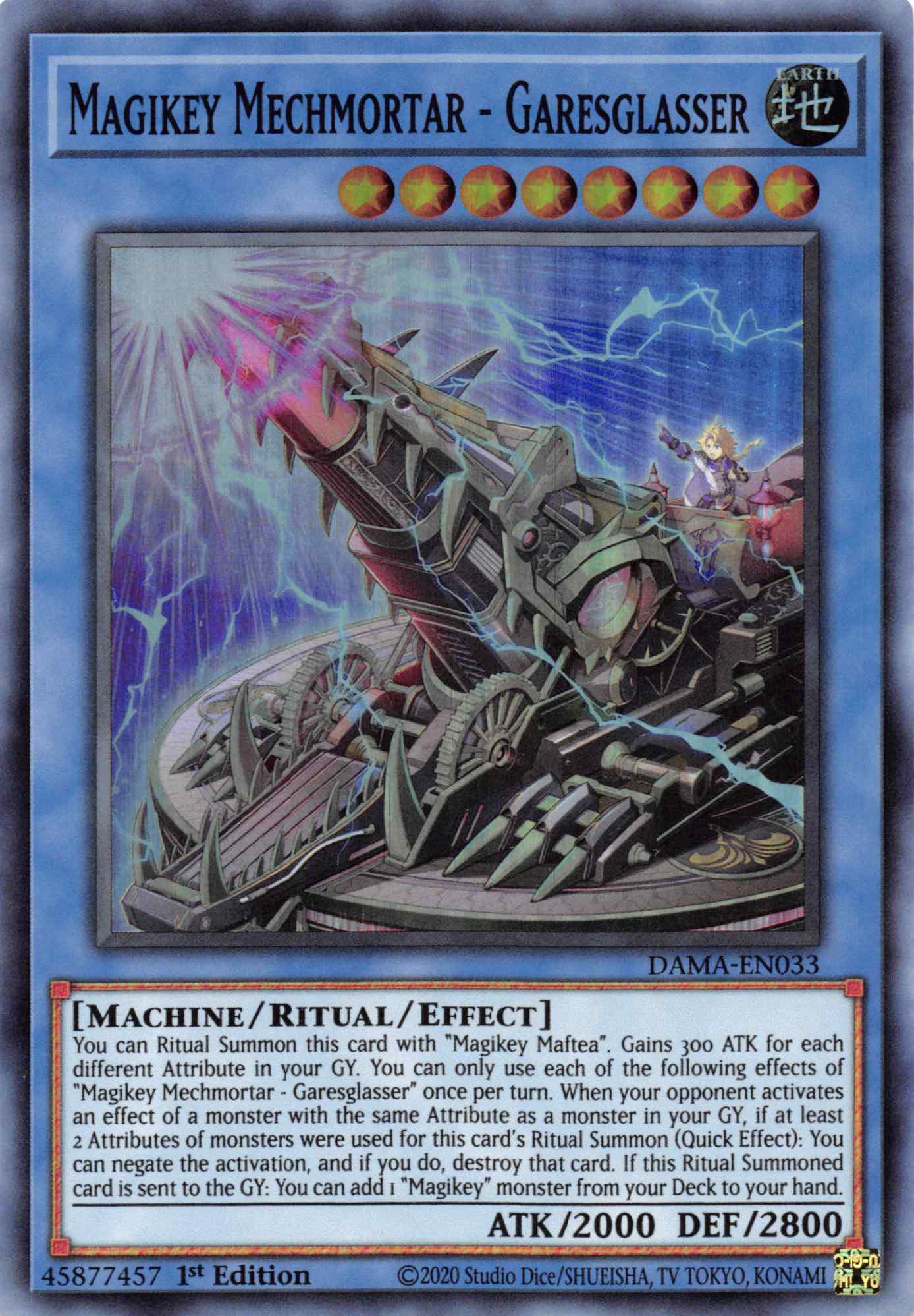 Magikey Mechmortar - Garesglasser [DAMA-EN033] Super Rare | GnG Games