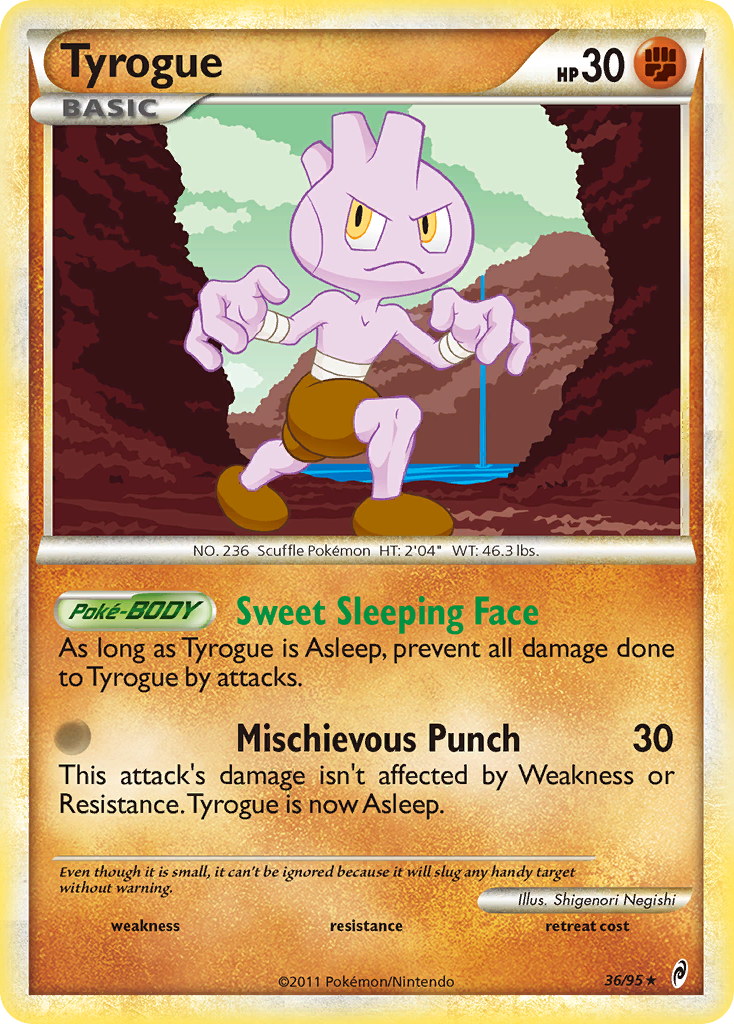 Tyrogue (36/95) [HeartGold & SoulSilver: Call of Legends] | GnG Games