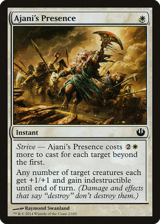 Ajani's Presence [Journey into Nyx] | GnG Games