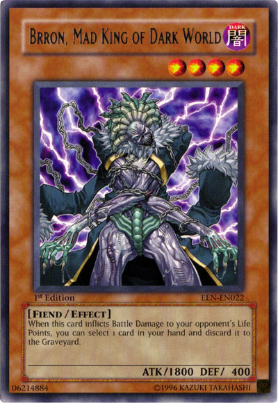Brron, Mad King of Dark World [EEN-EN022] Rare | GnG Games