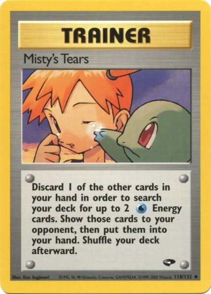 Misty's Tears (118/132) [Gym Challenge Unlimited] | GnG Games